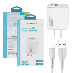 2025 NEW PRODUCT Smartlike MT-TQ07 USB-A + USB-C 35W 2 in 1 DUAL PORTS FAST TRAVEL CHARGER  for Mobile Phone - Image 6