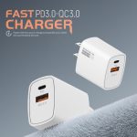 Factory Wholesale Cargador 20w Celular USB Type C Fast Charger Travel Adapter for iphone 17 Pro EU US Plug Cell Phone Charger - Image 3