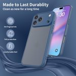 For iPhone 17 Pro Max Case Lens Protective Shockproof Mobile Phone Cover TPU PC Skin Feeling Cell Phone Cases for All Phones - Image 3