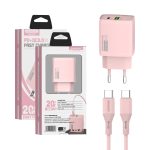 Factory Somostel SMS-Q78 PD+QC3.0 20W Charger with Exclusive Color-coordinated PD Cable ast Charging Cargadores De Carga Rapida