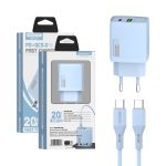 On Sale 20W Fast Charger PD+QC3.0 Cargador De Combo De Cargador Rapido for iphone 17 16 15 Pro Max USB Type C Cell Phone Charger