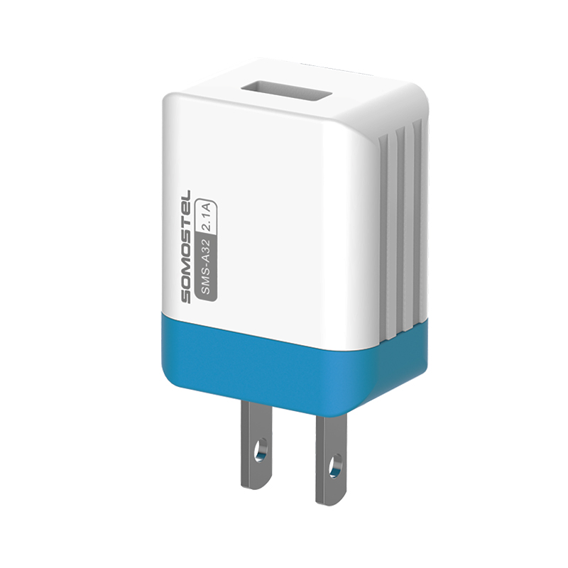 H2e69472a0893467390fa69fec852edb2Q.jpg Factory Price Somostel SMS-A32 2.1A USB Charger With Cable for Mobile Phone Cargadores De Carga Rapida - Image 1