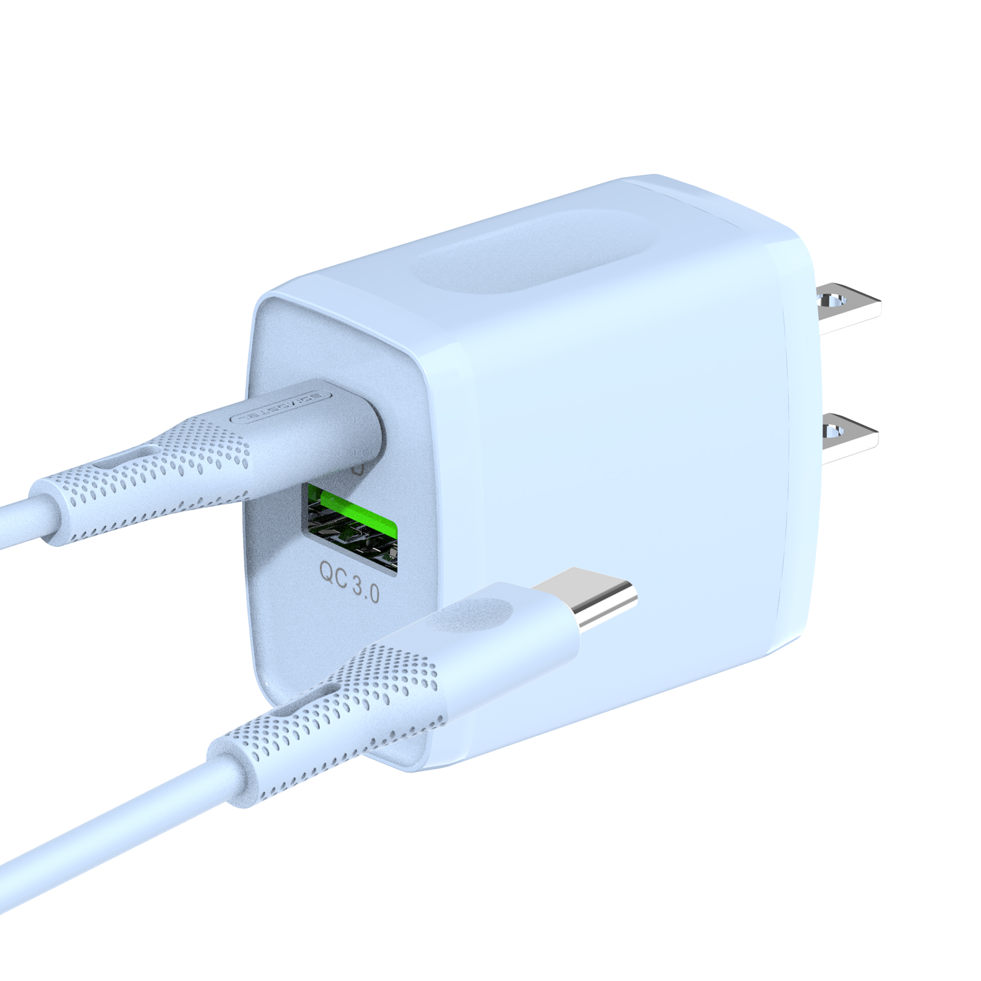 H2fd52c27f61845b79f850f4eb3da90f1d.jpg Somostel SMS-Q78 PD+QC3.0 20W Charger with Exclusive Color-coordinated PD Cable Fast Charging Cargadores De Carga Rapida - Image 1