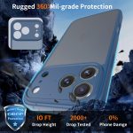 For iPhone 17 Pro Max Case Lens Protective Shockproof Mobile Phone Cover TPU PC Skin Feeling Cell Phone Cases for All Phones - Image 2