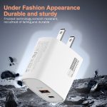 Factory Wholesale Cargador 20w Celular USB Type C Fast Charger Travel Adapter for iphone 17 Pro EU US Plug Cell Phone Charger - Image 5
