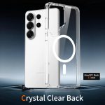 1.5 mm Anti-Scratch Clear Magnetic Phone Case for Samsung S26 Ultra Transparent Wireless Charging Shockproof Mobile Phone Case - Image 2