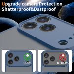 For iPhone 17 Pro Max Case Lens Protective Shockproof Mobile Phone Cover TPU PC Skin Feeling Cell Phone Cases for All Phones - Image 5