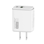 2025 NEW PRODUCT Smartlike MT-TQ07 USB-A + USB-C 35W 2 in 1 DUAL PORTS FAST TRAVEL CHARGER  for Mobile Phone - Image 3