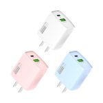 Factory Somostel SMS-Q78 PD+QC3.0 20W Charger with Exclusive Color-coordinated PD Cable ast Charging Cargadores De Carga Rapida - Image 2