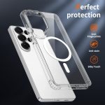 2.0 mm Anti-Scratch Clear Magnetic Phone Case for Samsung S26 Ultra Transparent Wireless Charging Shockproof Mobile Phone Case - Image 3