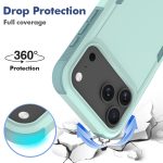 Cyan Armor Shockproof Phone Case for iPhone 17 Pro Max High Quality Mobile Phone Case for iPhone 17 Air 17 Pro 16 15 All Phones - Image 2