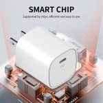 SMS-Q69 PD 20W Type C Charger for iphone 17 16 15 Pro Max OEM Mobile Accessories US/EU Plug Cargador Rapido Cell Phone Charger - Image 3