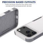 White Armor Shockproof Phone Case for iPhone 17 Pro Max High Quality Mobile Phone Case for iPhone 17 Air 17 Pro 16 15 All Phones - Image 6