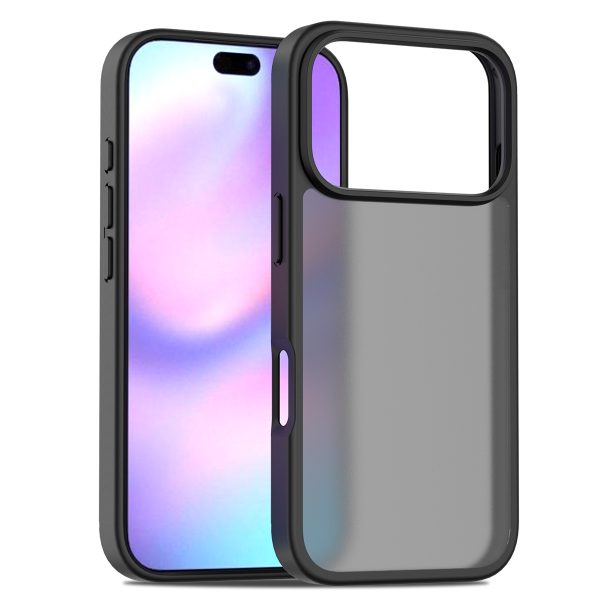 For IPhone 17 Pro Accessory SilverShield Hard Case with Matte Smoked Paint Skin Feel Durable Fundas for Celualres