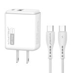 2025 NEW PRODUCT Smartlike MT-TP05 PD+ QC3.0 35W 2 in 1 DUAL PORT FAST TRAVEL PD CHARGER for MOBILE PHONE - Image 4