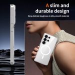 1.5 mm Anti-Scratch Clear Magnetic Phone Case for Samsung S26 Ultra Transparent Wireless Charging Shockproof Mobile Phone Case - Image 4