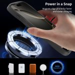 For iPhone 16 Pro Max Case Skin Feeling Wave Phone Case Shockproof Wireless Charging Magnetic Mobile Phone Case for iPhone - Image 5