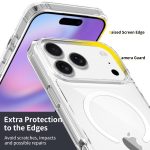 Shockproof Clear Mobile Phone Case for iPhone 17 Pro Max Auti-scratch iPhone Back Cover Magnetic Cell Phone Cases for All Phones - Image 3