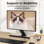 USB 4.0 Coaxial Type-c 40Gbps 8K Video 20V 5A Mobile Phone Computer Charger Cable USB Cable PD 100W Type C to Type C Cable - Image 5