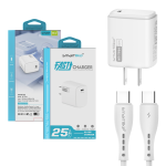 2025 NEW PRODUCT Smartlike MT-TP04 PD 25W 2 in 1 FAST TRAVELPD CHARGER + PD CABLE FAST CHARGER for MOBILE PHONE - Image 6