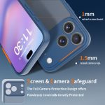 For iPhone 17 Pro Max Case Lens Protective Shockproof Mobile Phone Cover TPU PC Skin Feeling Cell Phone Cases for All Phones - Image 4