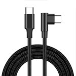 Wholesale PD 60W Upgrade Type C to C Nylon Fast Charging Data USB C Cable 90 Degree Angle 3A for Computer - Image 3