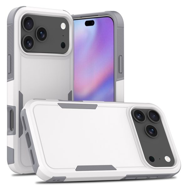 Armor Shockproof Phone Case for iPhone 17 Pro Max High Quality White Mobile Phone Case for iPhone 17 Air 17 Pro 16 15 All Phones