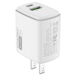 2025 NEW PRODUCT Smartlike MT-TP05 PD+ QC3.0 35W 2 in 1 DUAL PORT FAST TRAVEL PD CHARGER for MOBILE PHONE - Image 2