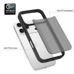 For IPhone 17 Pro Accessory SilverShield Hard Case with Matte Smoked Paint Skin Feel Durable Fundas for Celualres - Image 2