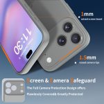 For iPhone 17 Pro Max Case Lens Protective Shockproof Mobile Phone Cover TPU PC Skin Feeling Cell Phone Cases for All Phones - Image 3