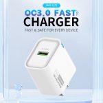 2025 QC3.0 USB Wall Charger Glowing LED 18W Cell Phone Charger for Samsung S25 Ultra iphone 17 Cargador Rapido Travel Adapter - Image 2