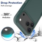 Green Armor Shockproof Phone Case for iPhone 17 Pro Max High Quality Mobile Phone Case for iPhone 17 Air 17 Pro 16 15 All Phones - Image 3