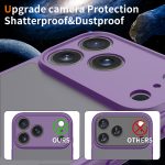 For iPhone 17 Pro Max Case Lens Protective Shockproof Mobile Phone Cover TPU PC Skin Feeling Cell Phone Cases for All Phones - Image 3