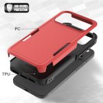 Red Armor Shockproof Phone Case for iPhone 17 Pro Max High Quality Mobile Phone Case for iPhone 17 Air 17 Pro 16 15 All Phones - Image 3