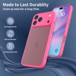 For iPhone 17 Pro Max Case Lens Protective Shockproof Mobile Phone Cover TPU PC Skin Feeling Cell Phone Cases for All Phones - Image 3