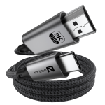 UNIEAN Wholesale 8K Resolution Type C UHD Converter Cable 2M 4.5M USB C 2.1 Video VGA 48Gbps Data for Iphones TV PS5 PVC Jacket