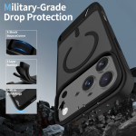 For iPhone 17 Pro Max Magnetic Cell Phone Case with Stand Custom Translucent Shockproof Soft Mobile Phone Case for iPhone Series - Image 4