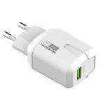 SOMOSTEL Good quality SMS-Q02 QC3.0  18W 2 IN 1 USB CHARGER with USB CABLE for US plug EU plug for mobile phone - Image 2