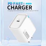 Wholesale EU US Cargador 20w Fast Charger Cell Phone Portable Type C Charger for iphone 17 Air Cargador Rapido Travel Adapter - Image 2