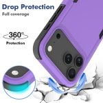 Purple Armor Shockproof Phone Case for iPhone 17 Pro Max High Quality Mobile Phone Case for iPhone 17 Air 17 Pro 16 15 All Phone - Image 2
