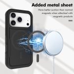 2 in 1 Shockproof Protective Cover for Iphone 15 16 17 Pro Tpu Pc Armor Magnetic Mobile Phone Case for Iphone 15 14 13 12 11 - Image 3