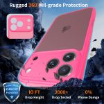 For iPhone 17 Pro Max Case Lens Protective Shockproof Mobile Phone Cover TPU PC Skin Feeling Cell Phone Cases for All Phones - Image 2