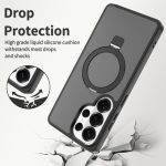 Luxury 2.0 mm Skin Feeling Magnetic Phone Case for Samsung S26 Ultra with Racket Stand Translucent Shockproof Mobile Phone Case - Image 2
