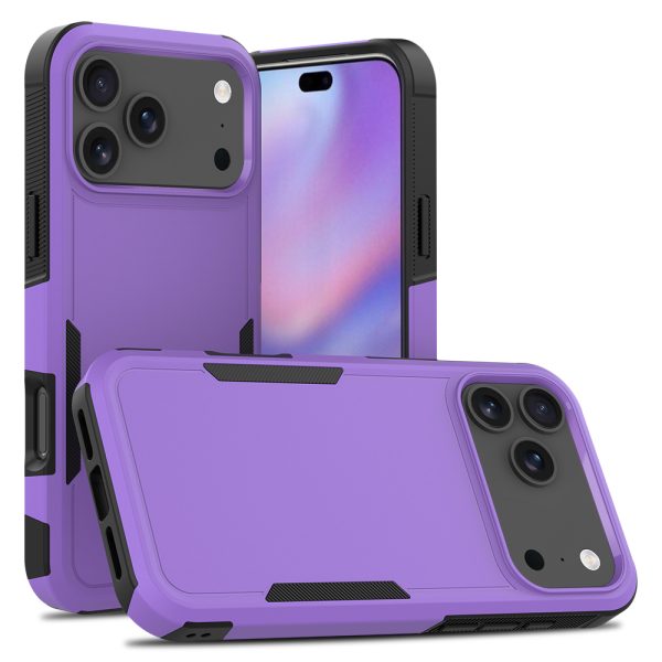 Purple Armor Shockproof Phone Case for iPhone 17 Pro Max High Quality Mobile Phone Case for iPhone 17 Air 17 Pro 16 15 All Phone