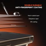 AR Anti-Reflective 9H 2.5D Tempered Glass Screen Protector Ultra Clear Enhancing Transparency for iPhone 17 Pro Max - Image 6