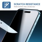 Privacy Silk Printing Tempered Glass Protector Screen 9H Anti-broken Glass Screen Film for iPhone 17 - Image 6
