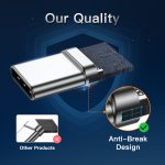 UNIEAN Wholesale Fast Charging 2M 3M PVC Silicone USB a to Type-C 2A Micro USB Cable Data Cables for IPhones 15 Pro Max Printers - Image 4