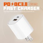 2025 New 20W Fast Charging Cell Phone Charger USB Type C Cargador Rapido De Accesorios for iphone 17 16 Pro Max OEM/ODM Charger - Image 2