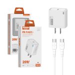 Somostel Mobile Phone Type C Port Wall Charger With Light PD 20W Fast Charging EU US Plug Travel Chargers Adapter Wholesale - Image 6