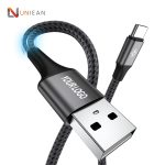 UNIEAN Factory Wholesale 2M 3M USB C 60W 2.0 Cable 5V2A 12W Type C Usb Fast Charging Cable USB a to C Data Cables for Iphones